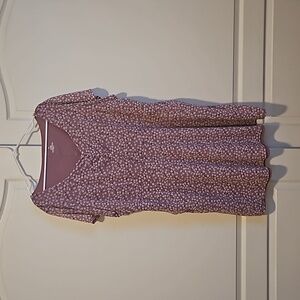 Only worn once, pinkish purple dress.